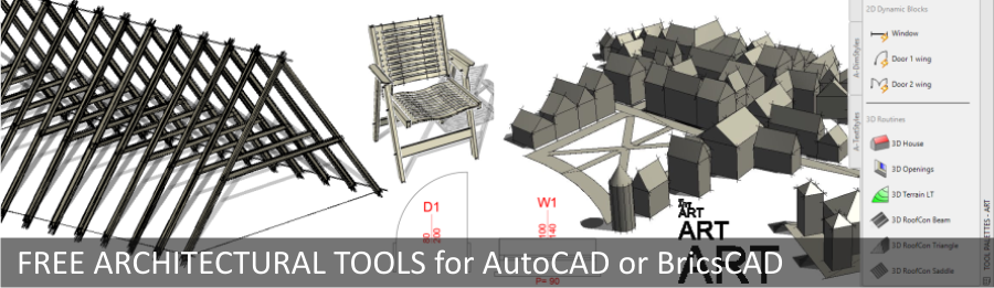 AutoCAD-free architectural tools