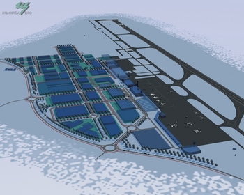 3D airport model